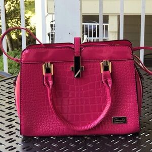 Clothworks Satchel Hot Pink
